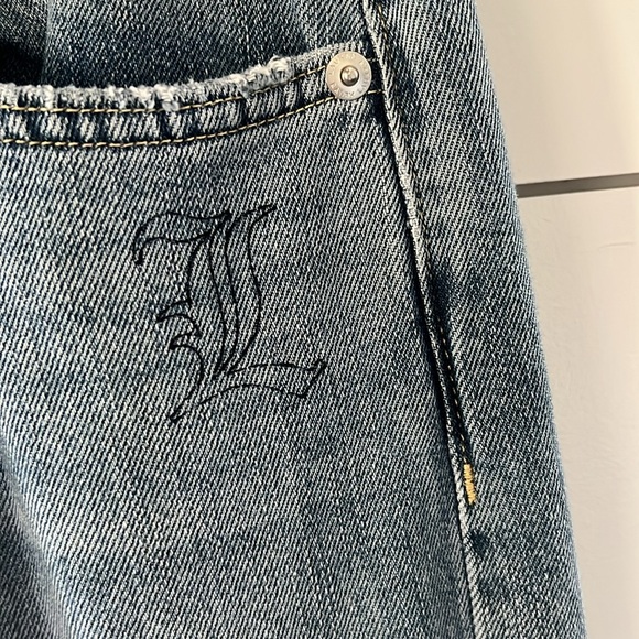 Ralph Lauren Print Wide-Leg Jean High Waist - Picture 11 of 13